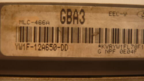 NY532-1 OEM PROGRAMMED 2000 TOWN CAR ENGINE COMPUTER CONTROL MLC-466A ECM ECU