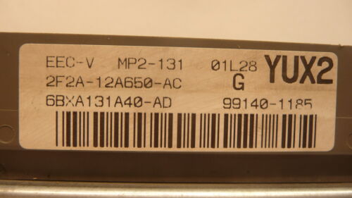 NY536-5 OEM PROGRAMMED 02 FORD WINDSTAR ENGINE COMPUTER CONTROL MP2-131 ECM ECU