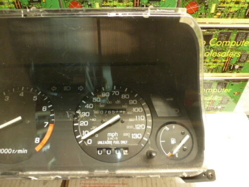 S1125 OEM WARRANTY 1986 1987 ACURA INTEGRA INSTRUMENT CLUSTER SPEEDOMETER 76,579