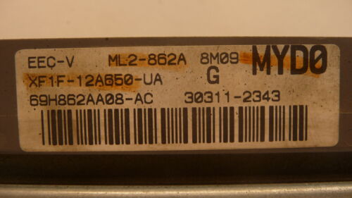 NY530-14 OEM PROGRAMMED 99 TAURUS SABLE ENGINE COMPUTER CONTROL ML2-862A ECM ECU