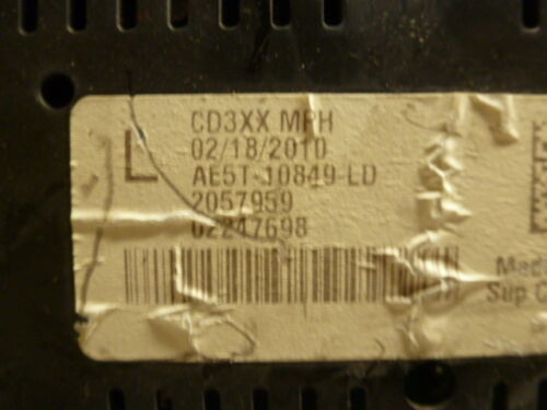 S1230 OEM WARRANTY 2010 FUSION MILAN INSTRUMENT CLUSTER SPEEDOMETER 73,062