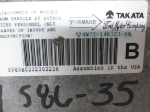 NY586-35 OEM WARRANTY 2003 2004 CROWN VICTORIA GRAND MARQUIS ABS CONTROL MODULE