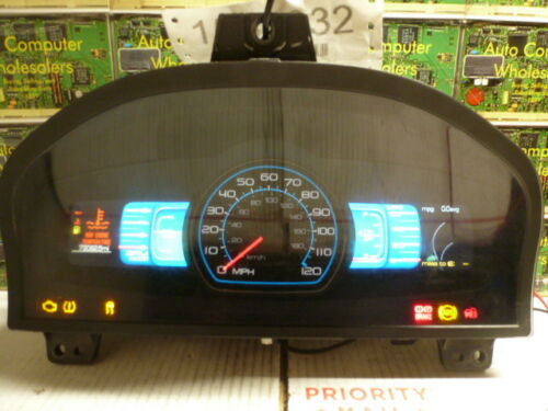 S1230 OEM WARRANTY 2010 FUSION MILAN INSTRUMENT CLUSTER SPEEDOMETER 73,062