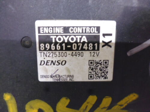 NY583-12 OEM WARRANTY 2008 2009 TOYOTA AVALON ENGINE CONTROL MODULE ECM ECU