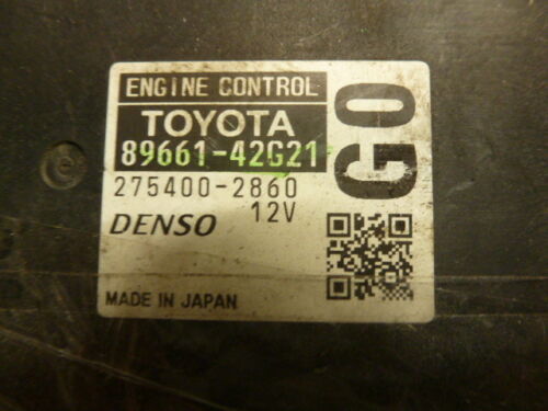 NY273-15 OEM WARRANTY 2010 TOYOTA PRIUS ENGINE CONTROL COMPUTER BRAIN ECM ECU