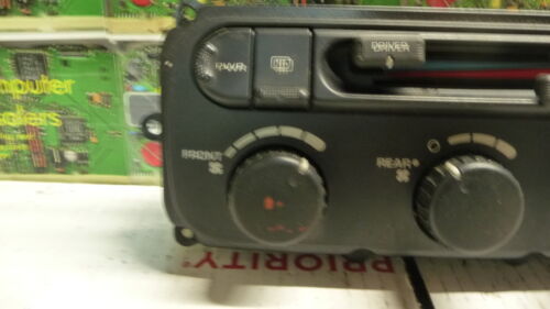 A176-10 OEM WARRANTY 01 02 CARAVAN TOWN & COUNTRY A/C HEAT CLIMATE CONTROL
