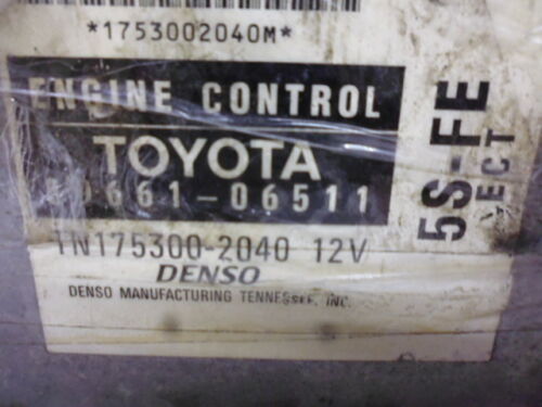 NY569-16 OEM WARRANTY 1998 TOYOTA CAMRY ENGINE CONTROL MODULE ECM ECU