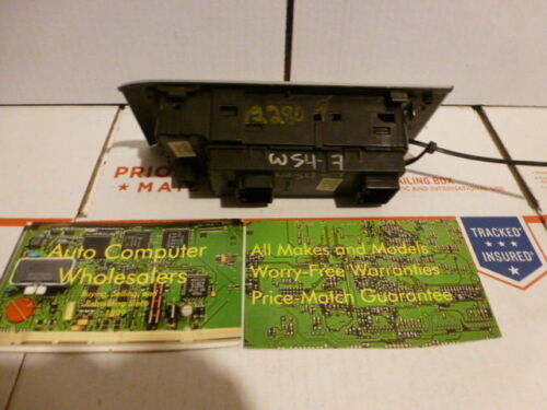 WS4-7 OEM WARRANTY 2006 07 MOUNTAINEER L DRIVER SIDE MASTER POWER WINDOW SWITCH