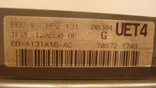 NY534-16 OEM PROGRAMMED 01 FORD WINDSTAR ENGINE COMPUTER CONTROL MP2-131 ECM ECU