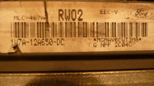 348-11 WARRANTY OEM 01 02 Crown Victoria Grand Marquis Engine Computer ECM ECU