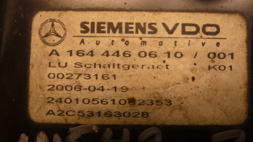 NY549-2 OEM MERCEDES BENZ SERVO INTELLIGENT SERVO TRANSMISSION GEARBOX CONTROL