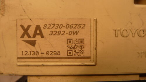 NY557-4 OEM WARRANTY 2012 TOYOTA CAMRY MULTIPLEX NETWORK UNIT MODULE