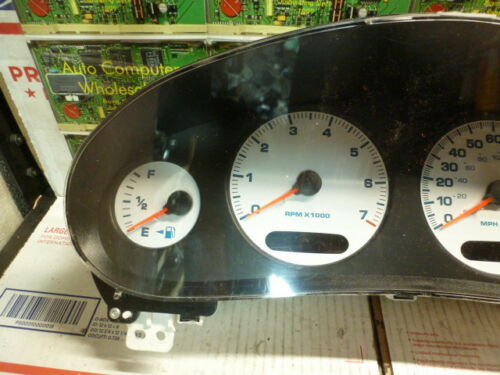 S1082 OEM WARRANTY 98 99 00 01 02 03 INTREPID INSTRUMENT CLUSTER SPEEDOMETER