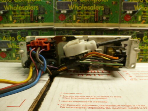 A154-3 OEM WARRANTY 2001 FORD MUSTANG TEMP AC HEAT CLIMATE CONTROL UNIT