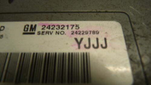 NY446-12 OEM WARRANTY 2004 2005 CADILLAC STS XLR TRANSMISSION CONTROL MODULE TCU