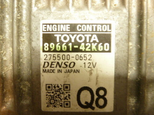 NY261-18 OEM WARRANTY 2013 RAV4 ENGINE CONTROL COMPUTER MODULE ECM ECU