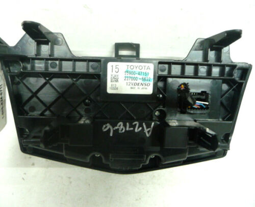 A278-6 OEM WARRANTY 2015 2016 TOYOTA PRIUS A/C HEAT CLIMATE TEMP CONTROL