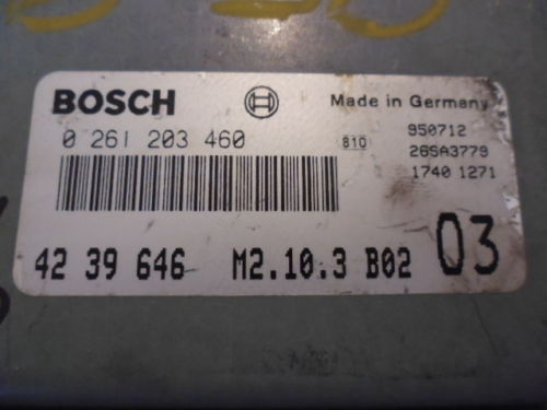 NY39-16 OEM WARRANTY 1994 1995 94 95 SAAB 900 Engine Control Computer Brain ECM