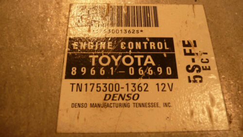 TY2-2 WARRANTY OEM 99 Camry Solara Engine Control Computer Brain AT ECM ECU EBX