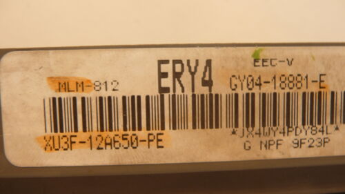 NY530-9 OEM PROGRAMMED 2000 MAZDA MPV ENGINE COMPUTER CONTROL MLM-812 ECM ECU