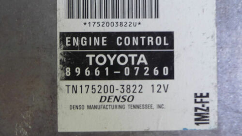 290-21 WARRANTY 1995 Toyota Avalon Engine Control Computer Brain ECU ECM EBX