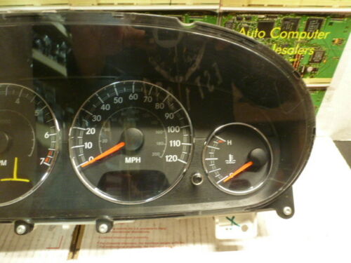 S1115 OEM WARRANTY 2004 CHRYSLER SEBRING INSTRUMENT CLUSTER SPEEDOMETER