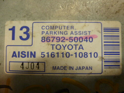 NY303-2 OEM WARRANTY 04 05 06 LEXUS LS430 PARKING ASSIST CONTROL COMPUTER MODULE