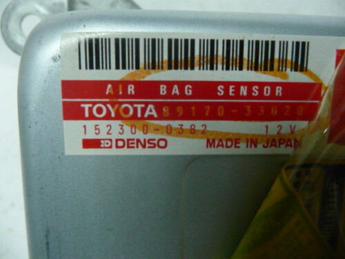 NY591-37 OEM WARRANTY 94 95 96 TOYOTA CAMRY LEXUS ES300 AIR BAG CONTROL MODULE