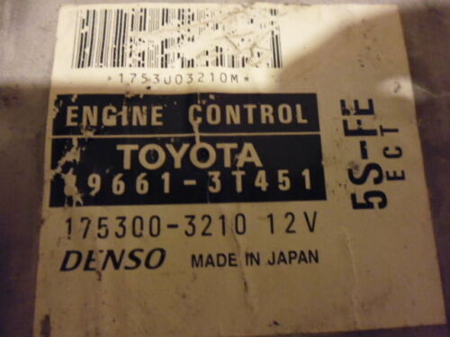 NY89-3 OEM WARRANTY 1998 1999 CAMRY ENGINE CONTROL COMPUTER BRAIN ECM ECU EBX