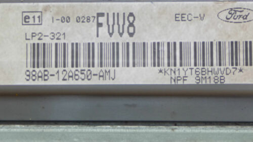 289-14 WARRANTY 2000 Focus SOHC Engine Control Computer Brain ECM ECU EBX