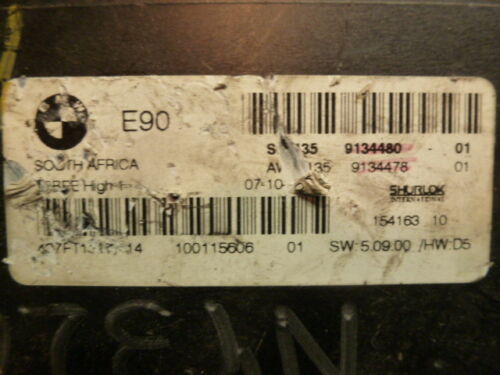 NY320-10 OEM WARRANTY 2007 2008 BMW 323I 328I 335I M3 BODY CONTROL MODULE BCM