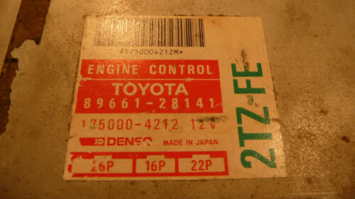 TY3-3 WARRANTY OEM 91 92 93 94 Previa Engine Control Computer AT ECM ECU EBX