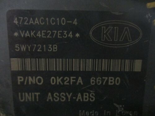 ABS5-57 OEM 2002-2005 KIA SEDONA ANTI-LOCK BRAKE ABS MODULATOR ASSEMBLY