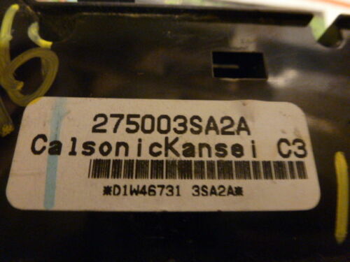 WS20-16 OEM WARRANTY 2013 2014 SENTRA TEMP AC HEAT CLIMATE CONTROL PANEL SWITCH