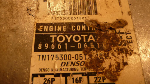 TY1-24 WARRANTY OEM 1998 98 Camry Engine Control Computer Brain AT ECM ECU EBX