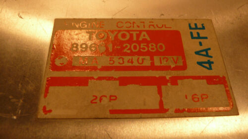 TY2-26 WARRANTY OEM 1990 90 Celica Engine Control Computer Brain ECM ECU EBX