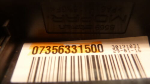 MW51-20 OEM WARRANTY 2016 FIAT 500 LEFT FRONT DOOR MASTER POWER WINDOW SWITCH