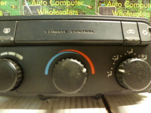 A147-5 OEM WARRANTY 04-07 CARAVAN TOWN & COUNTRY TEMP AC CLIMATE CONTROL UNIT