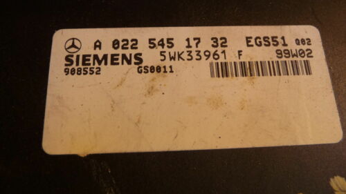 1 Year Warranty* Mercedes ML430 ML320 Transmission Control Computer TCM