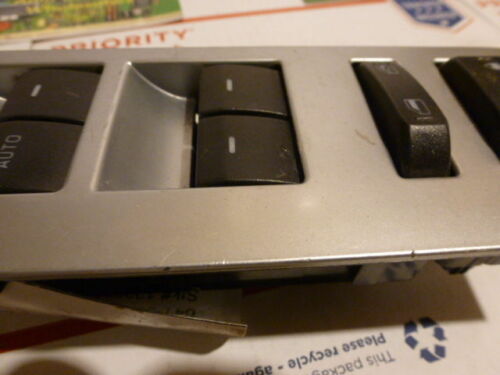 WS4-7 OEM WARRANTY 2006 07 MOUNTAINEER L DRIVER SIDE MASTER POWER WINDOW SWITCH