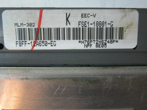 279-13 WARRANTY 1998 Mazda 626 Engine Control Computer Brain ECM ECU EBX