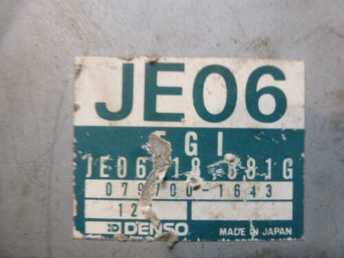 NY382-22 OEM WARRANTY 1989 MAZDA 929 ENGINE CONTROL COMPUTER MODULE ECM ECU EBX