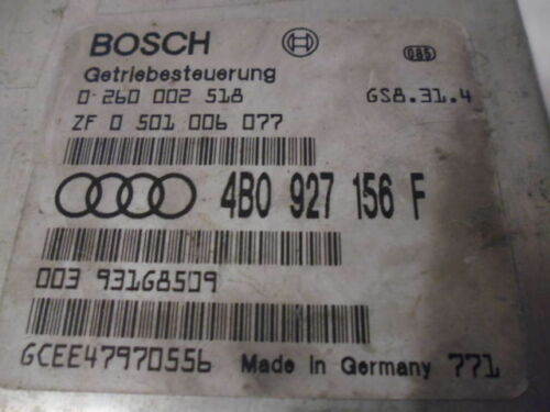 NY53-13 OEM WARRANTY 98 99 00 01 VW PASSAT AUDI A4 A6 Transmission Control TCM