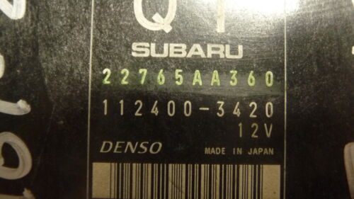 NY462-21 OEM WARRANTY 2010 SUBARU FORESTER ENGINE CONTROL COMPUTER MODULE ECM