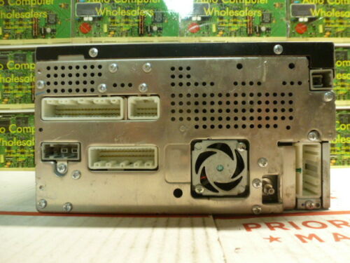 RD14-2 OEM FACTORY 2007 2008 INFINITI G35 6 TRUNK CD CHANGER RECEIVER