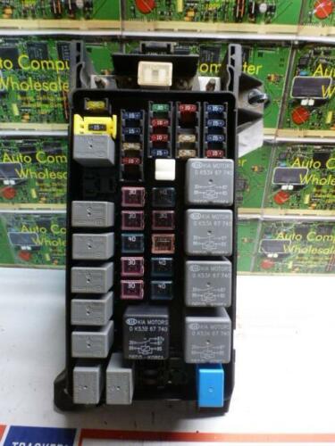 NY329-1 OEM WARRANTY 2002 KIA SEDONDA ENGINE FUSE BOX MODULE