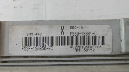 274-7 WARRANTY 1995 Mazda 626 MX-6 Engine Control Computer Brain ECM ECU EBX