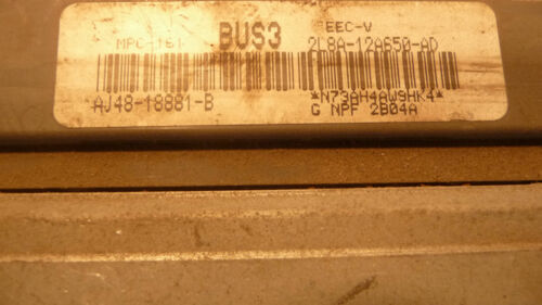 FD14-18 WARRANTY OEM 2002 Escape Mazda Tribute 3.0 Engine Computer ECM ECU EBX