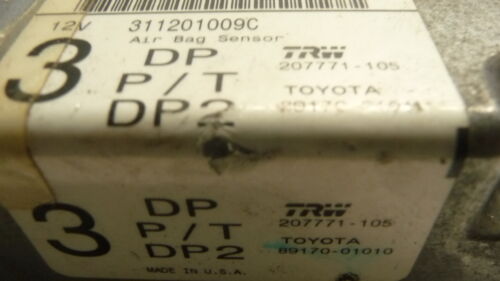 NY434-22 OEM WARRANTY 2003 2004 TOYOTA MATRIX SRS SAFETY CONTROL COMPUTER MODULE