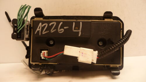 A226-4 OEM WARRANTY 2011 TOYOTA SIENNA REAR A/C HEAT CLIMATE TEMP CONTROL